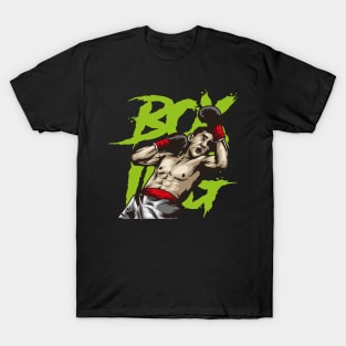 the boxer launches attack T-Shirt